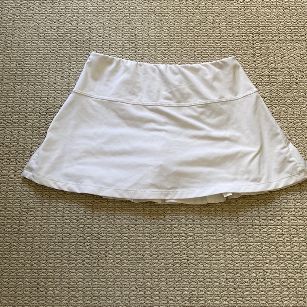 Lucky in love tennis skirt